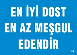 MeşguI bir adamın yanına geIdiğinde sözünü kısa tut ve kayboI.